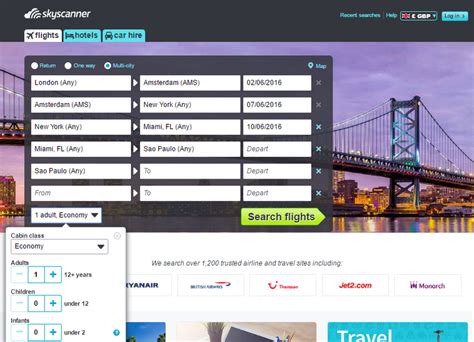 skyscanner multicentre.